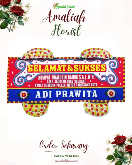 Papan Bunga Ucapan Selamat Kahiyangan